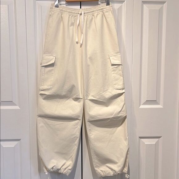 Aritzia Wilfred Free Cassian Cream Cargo Pants Size XS - Picture 2 of 14